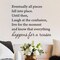 Eventually All Pieces Fall into Place Inspirational Quotes Wall Decals,22×19In